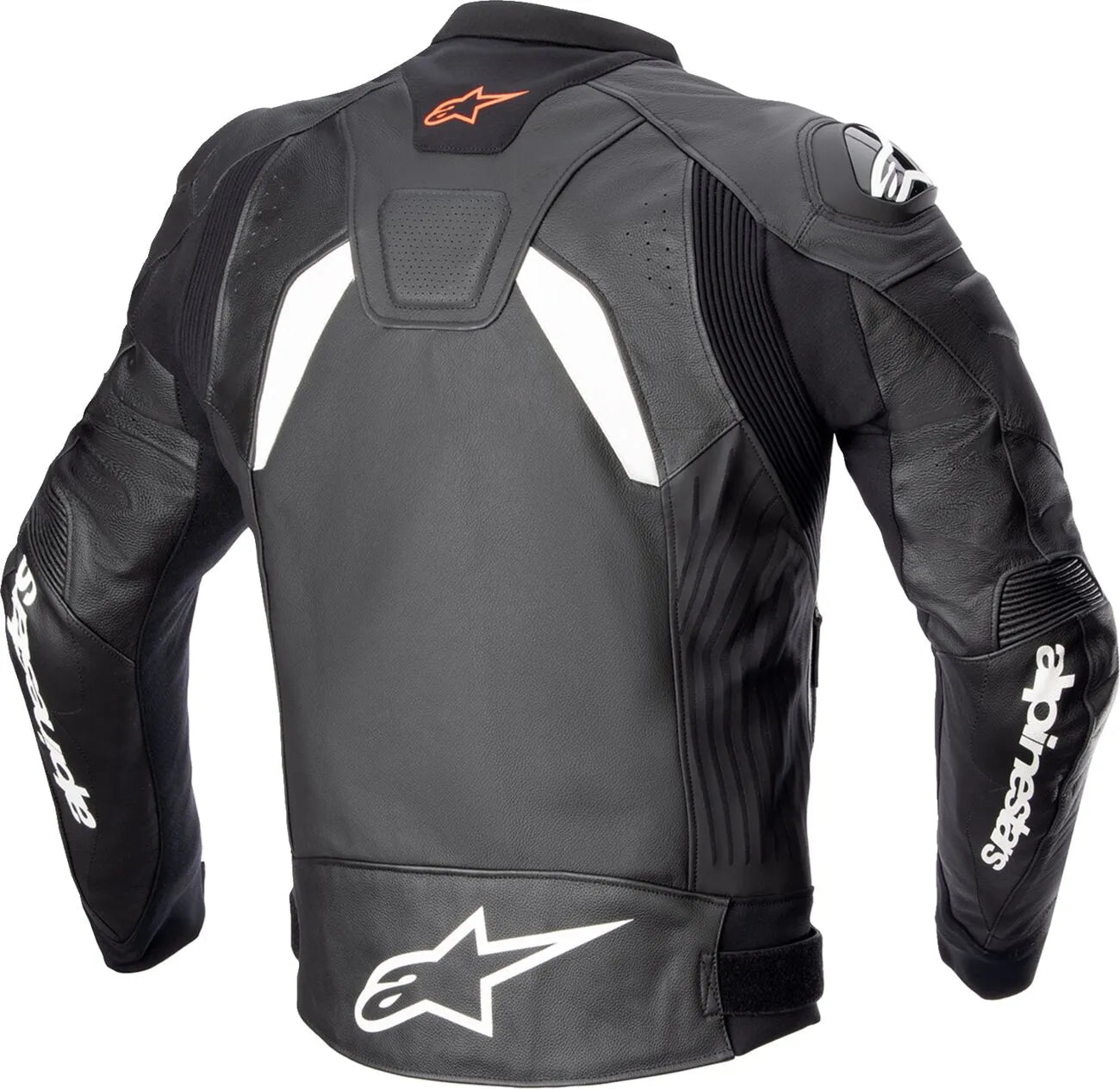 Alpinestars Gp Plus V4 Leather Jacket For Sport Performance - Black/White