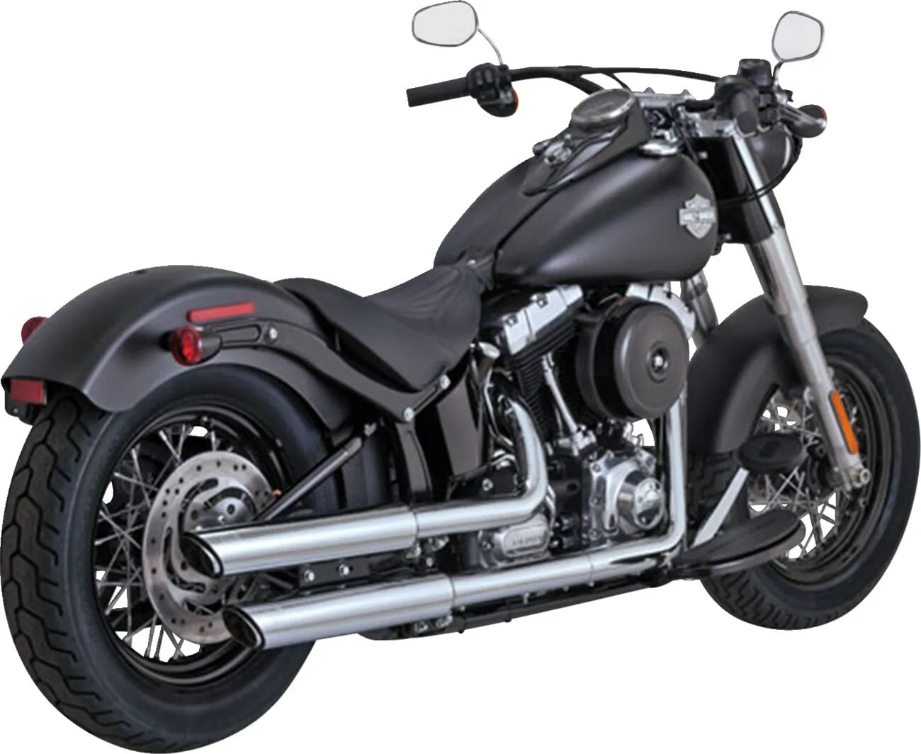 Vance & Hines 3" Twin Slash Slip-on Lyddæmpere