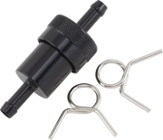 Emgo Anodized Aluminum Fuel Filter For 5/16" Fuel Line