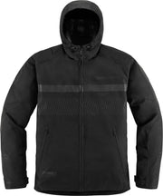 Icon Pdx3™ All Weather Motorcycle Jacket For Men - Black
