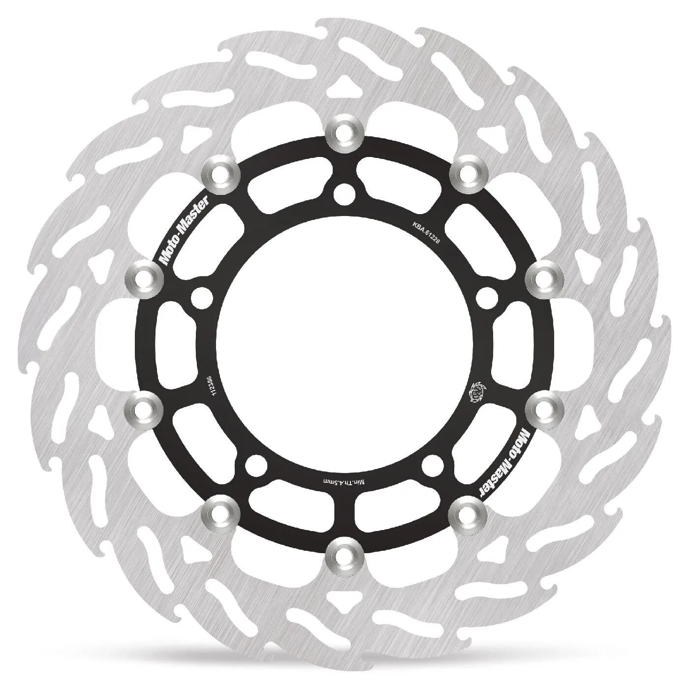 Moto-master Flame Series Flydende Bremse Rotor - Foran