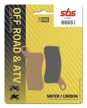 Sbs Si Offroad Sinter Bremseklodser - Foran