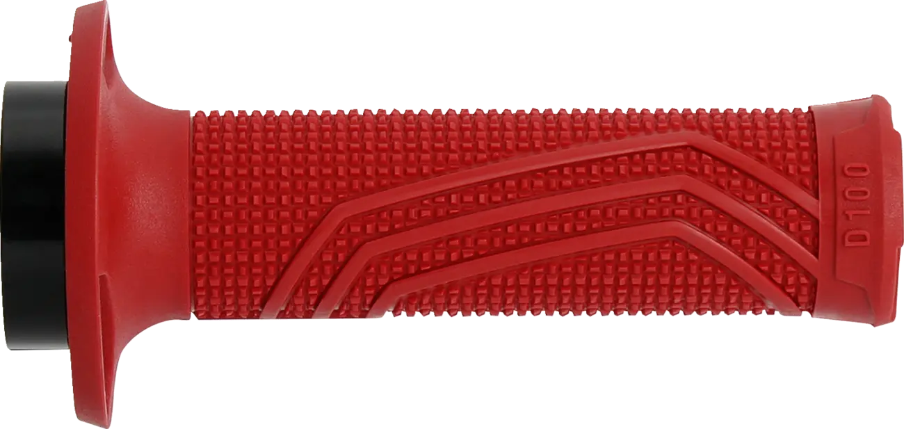 Domino D100 D-lock Grips - Red