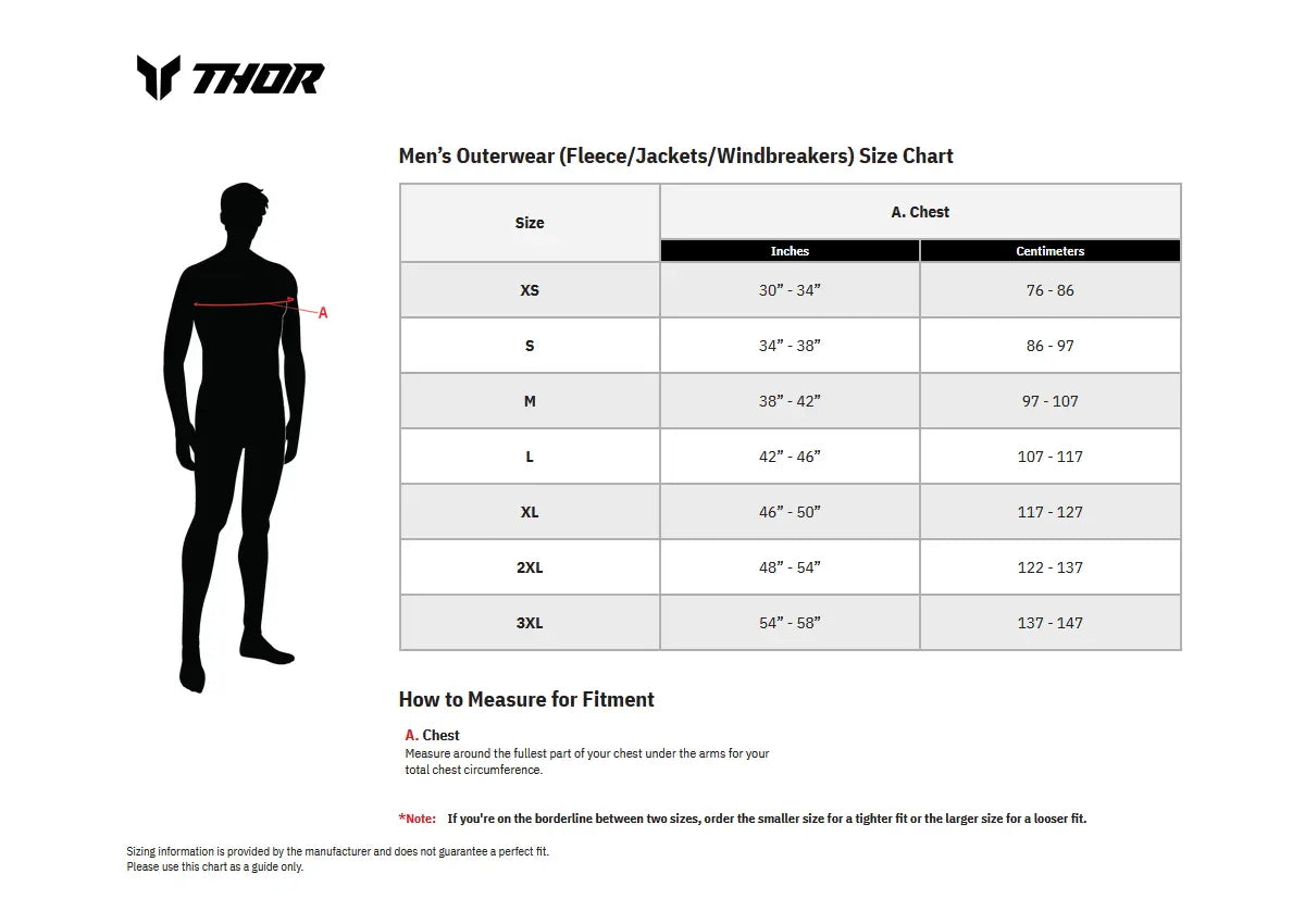 Thor Brave Tour Jacket - Black/Blue/Light Gray/Yellow