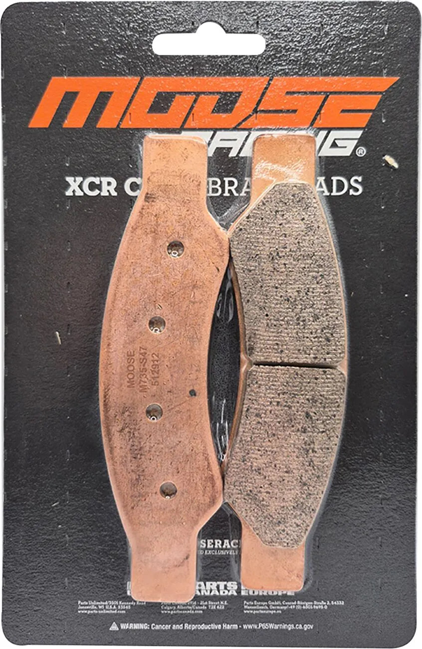 Moose Offroad Sintrede Metal Bremseklodser - Overlegen Bremseskraft - Bag
