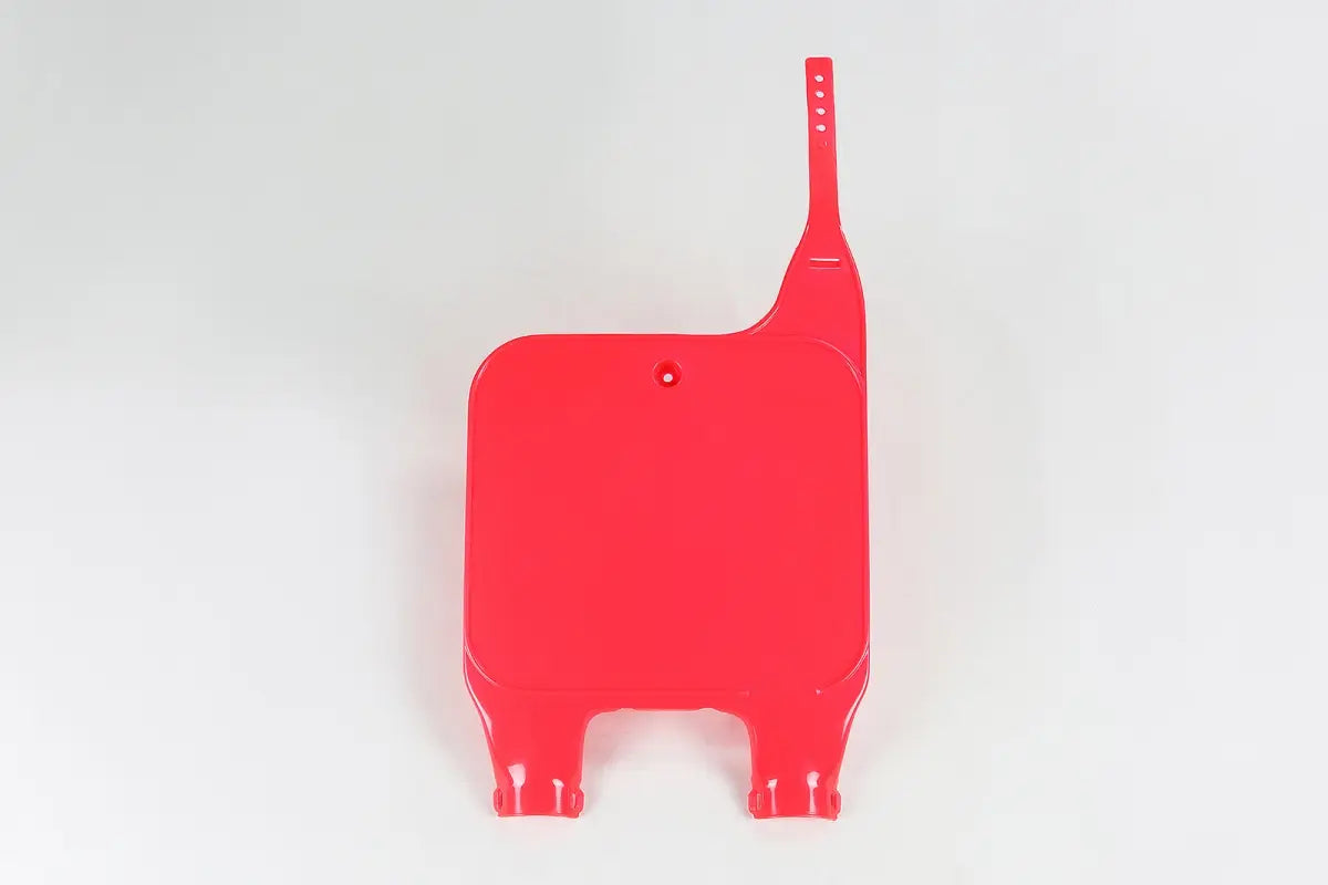 Ufo Front Number Plate - Red