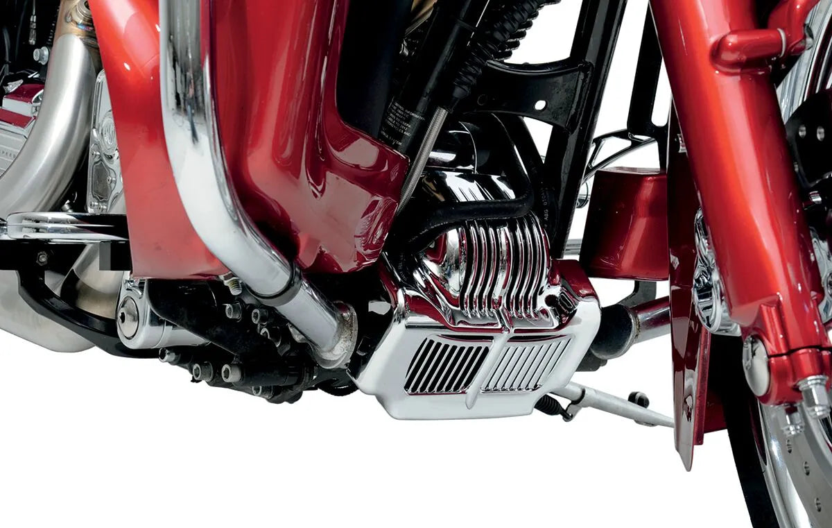Kuryakyn Oil Cooler Cover In Chrome