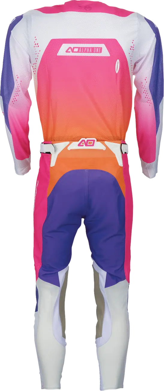 Moose Offroad Soft-Goods Alpha One Jersey Orange/Purple