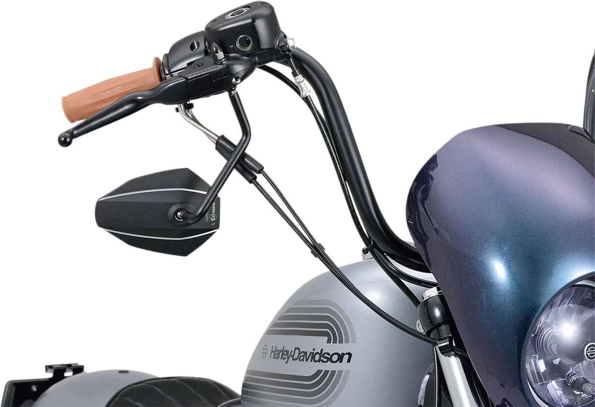 Daytona Aluminum Black Motorcycle Mirror