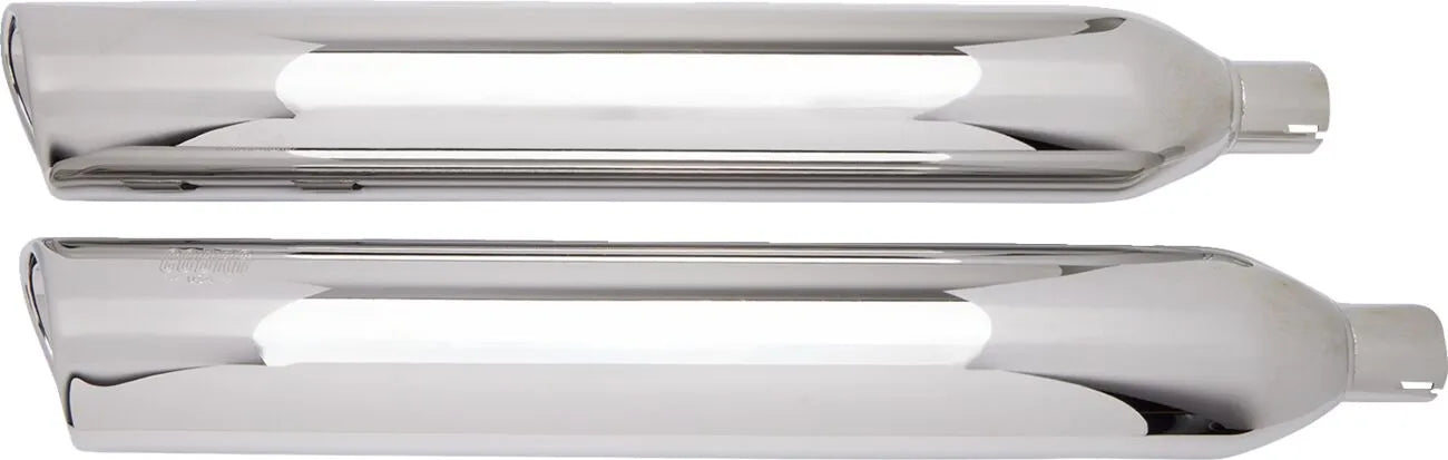 Cobra 909 Twins Slip-on Mufflers Chrome