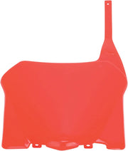 Ufo Replacement Front Number Plate - Red