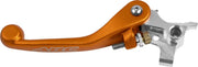 Arc Forged Clutch Lever - Orange Polished Aluminum