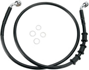Drag Specialties Forlænget bremseslange kit 49.75" Sort