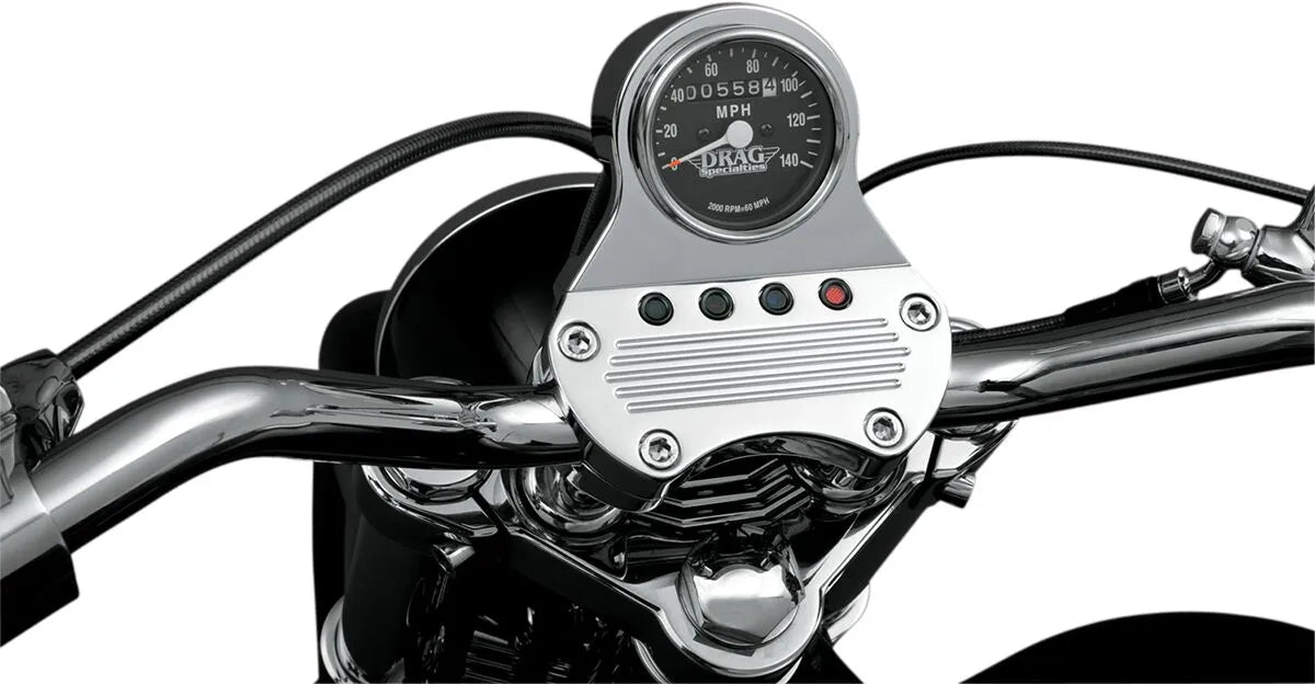 Drag Specialties Mini Speedometer - Chrome