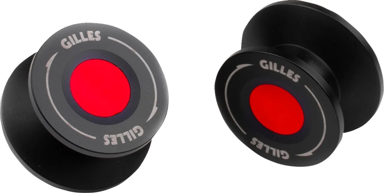 Gilles Tooling Swingarm Spools For Motorcycle Stands (Red)