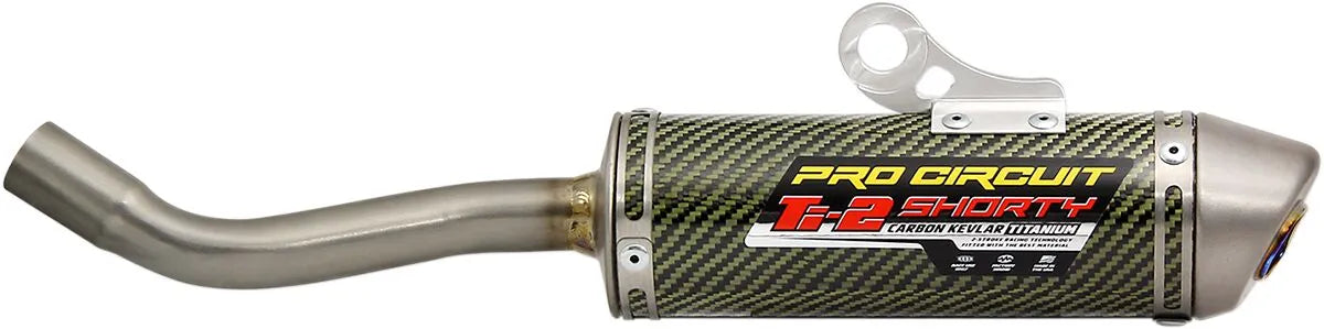 Pro Circuit Ti-2 Lyddæmper - Titanium & Carbon Fiber