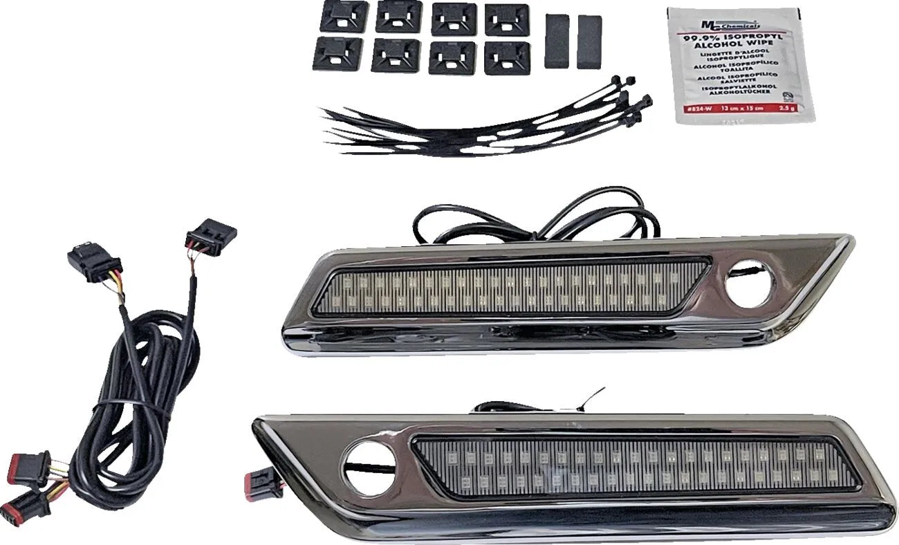 Custom Dynamics Saddlebag Latch Led Accent Lights