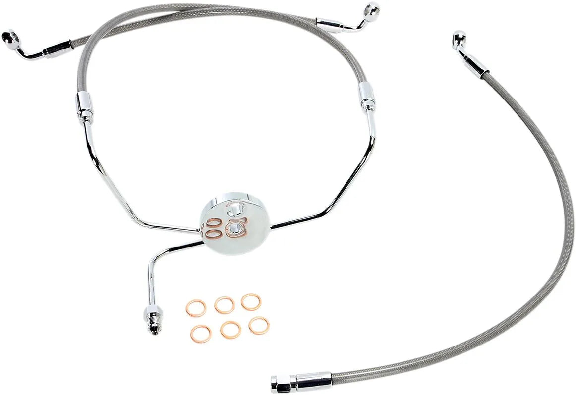 Magnum Shielding Xr Rustfri Bremse Slange Kit, Foran (Uden Abs)