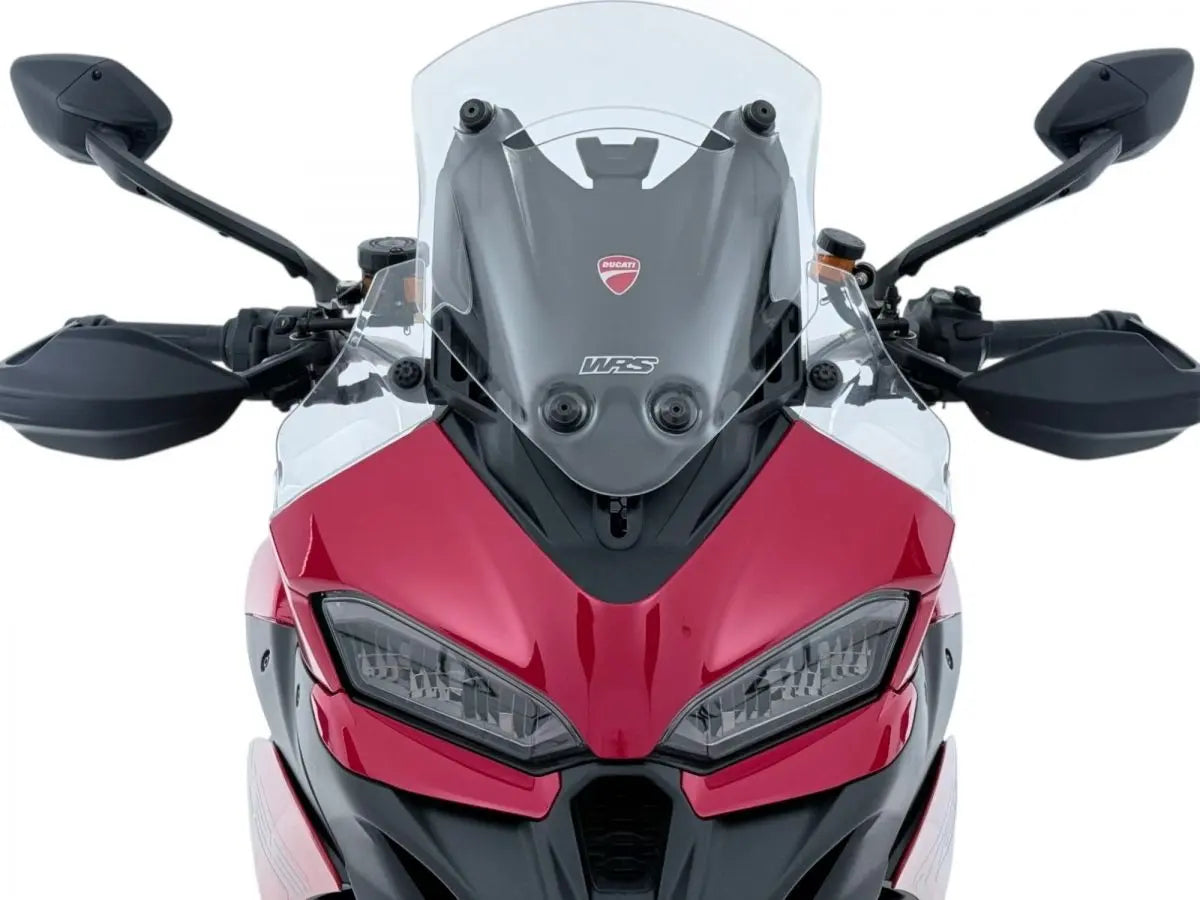 Wrs Side Deflectors Ducati Multistrada V2 - Clear