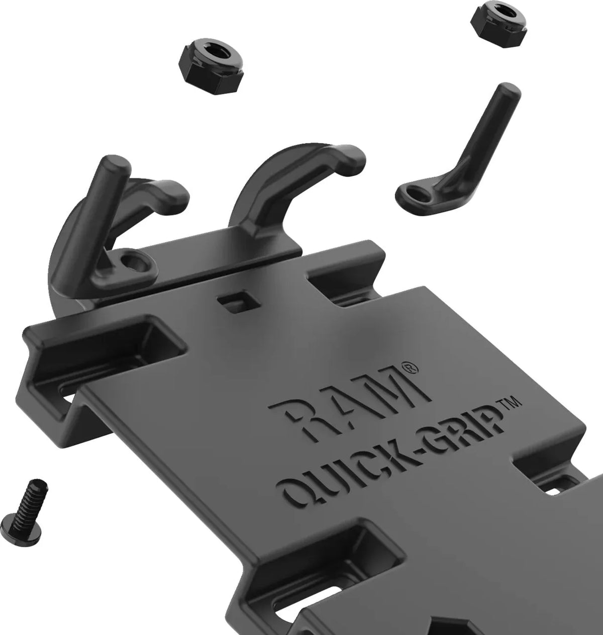Ram Mounts Quick-grip Phone Mount With U-bolt Base