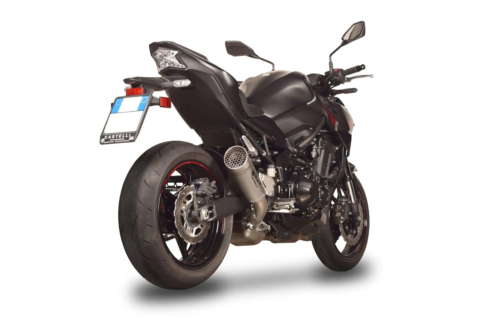 Spark Grid-o Slip-on Muffler Titanium