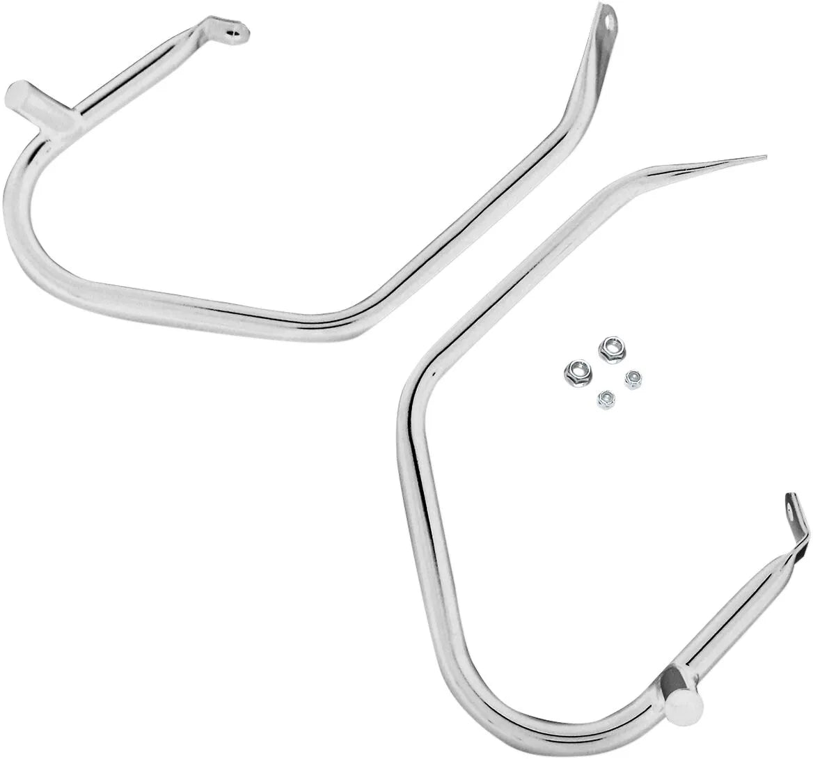 Drag Specialties Low-profile Saddlebag Guards For Baggers