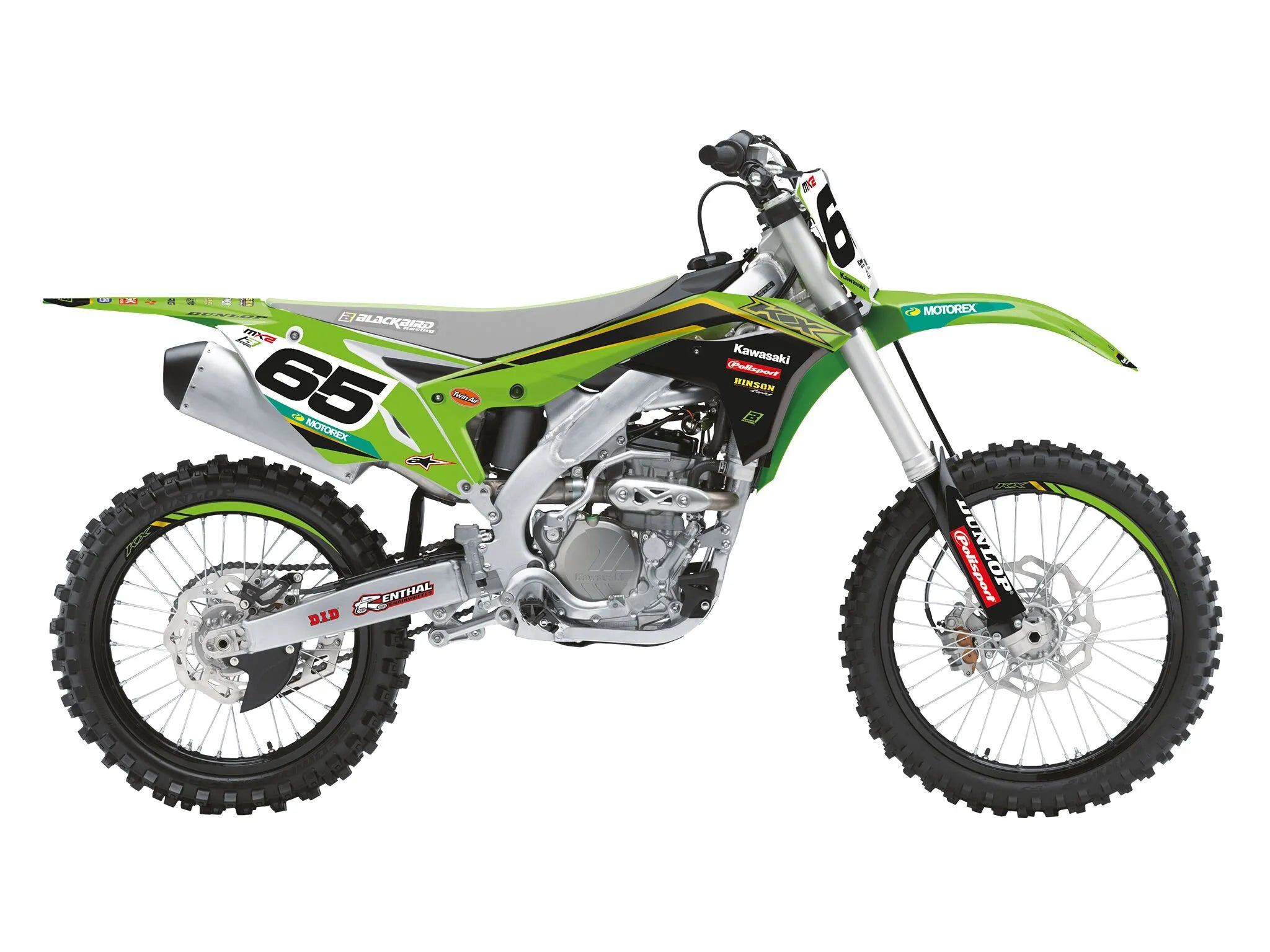 Blackbird Racing Kawasaki 2020 Replica Team Graphics Kit