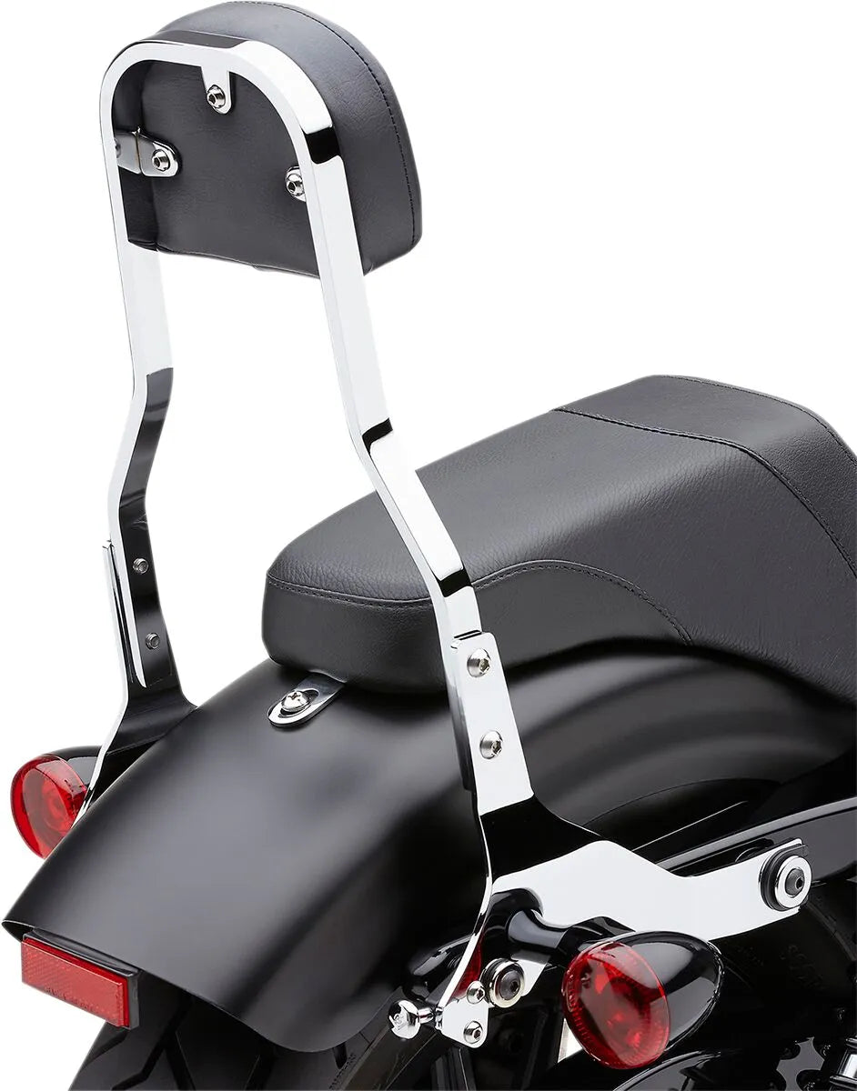 Cobra Detachable Backrest Kit - Chrome Finish