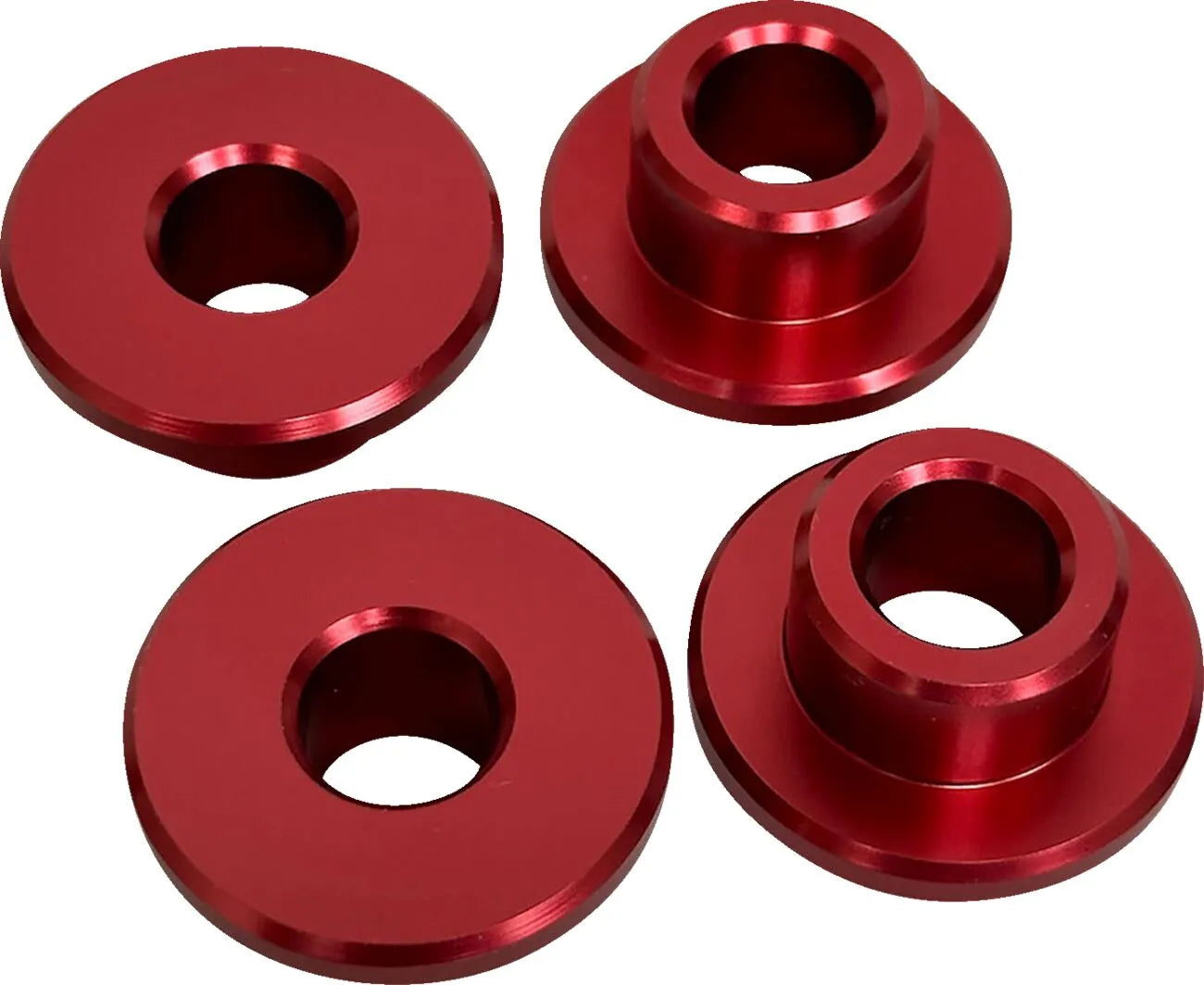 Pro-one Solid Riser Bushing Kit - Red Aluminum