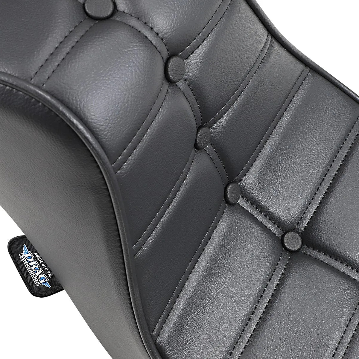 Drag Specialties Mini King And Queen Seat - For Harley Davidson