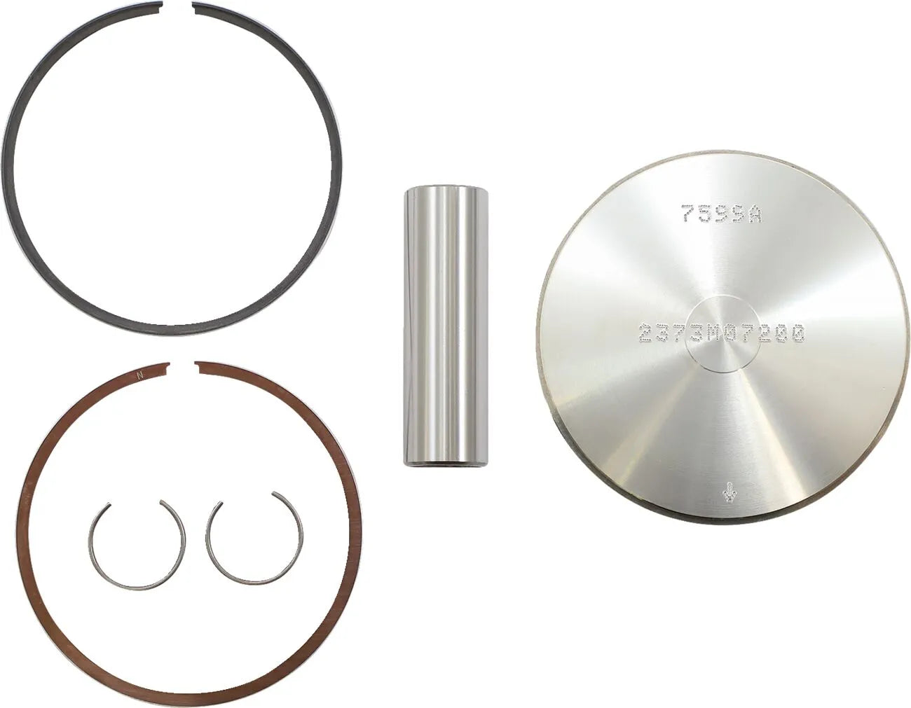 Wiseco 2-Stroke Piston Kit 72.00mm
