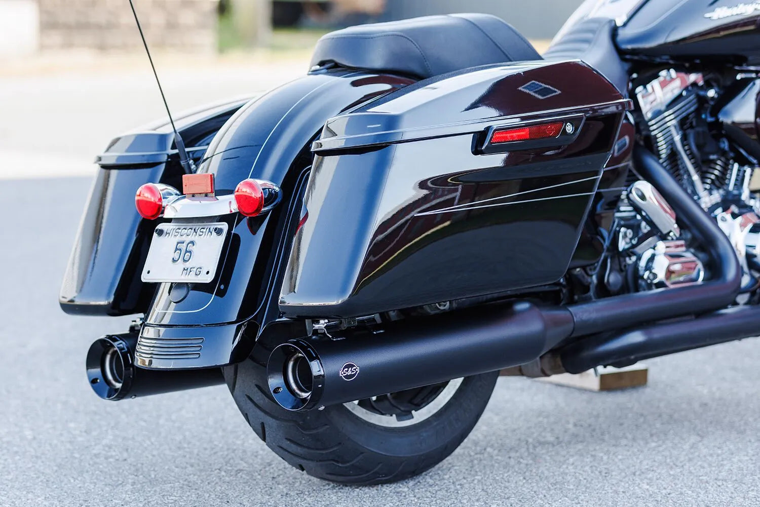 S&S Cycle GNX Slip-on Lyddæmpere - Aggressiv Lyd