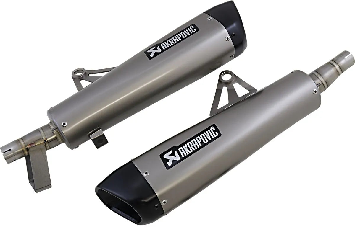 Akrapovic Titanium Slip-on Line Lyddæmper - ECE Godkendt til Gadebrug