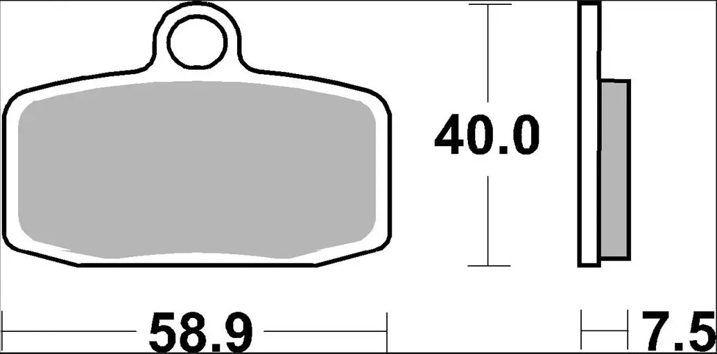 Brembo Sx Prime Line Sintered Brake Pads