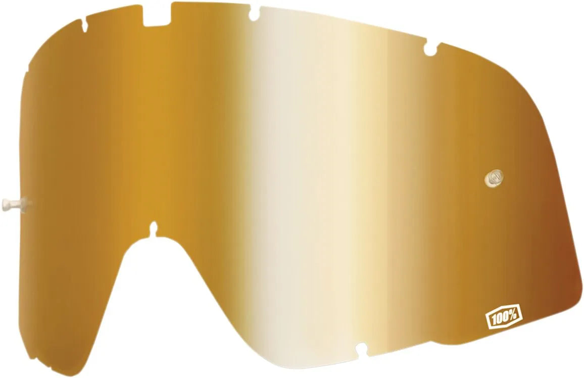100% Barstow Classic/Legend Goggle Lens True Gold