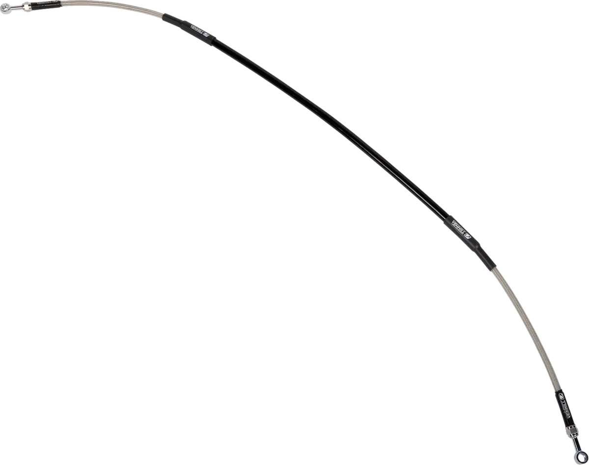 Moose Offroad Hard-Parts Stainless Steel Braided Front Brake Line