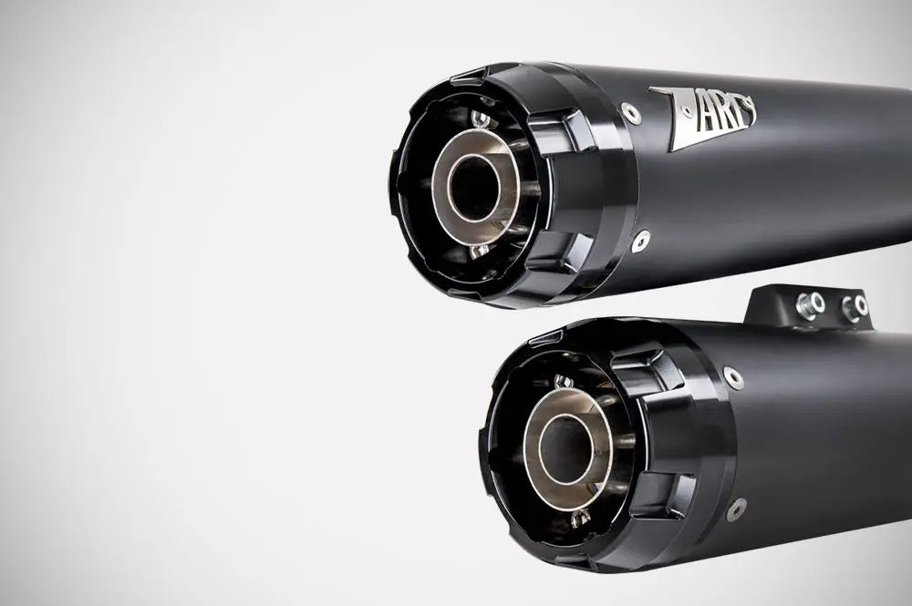 Zard Overlapped Slip-ons Muffler For Hd-heritage Classic