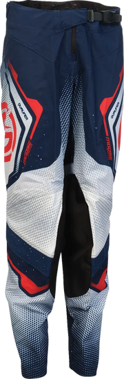 Moose Offroad Youth Qualifier Pants - Blue/Red/White
