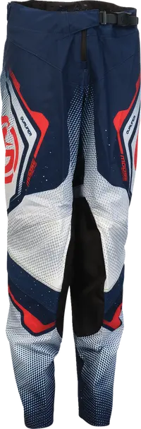 Moose Offroad Youth Qualifier Pants - Blue/Red/White