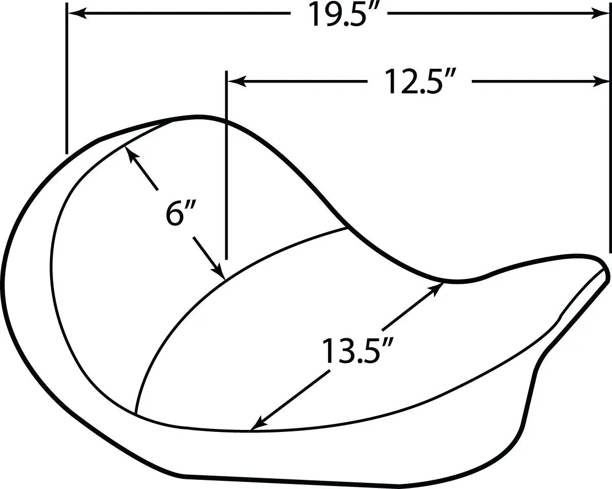 Drag Specialties Solo Seat With Backrest Option - For Harley Davidson