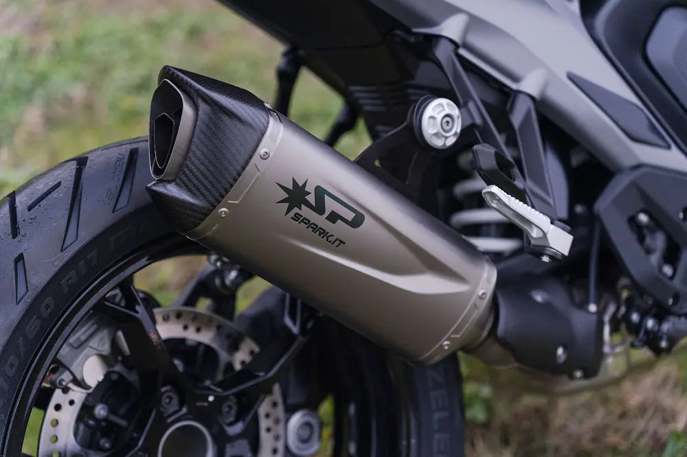 Spark Force Evo Slip-on Muffler With Carbon End Cap