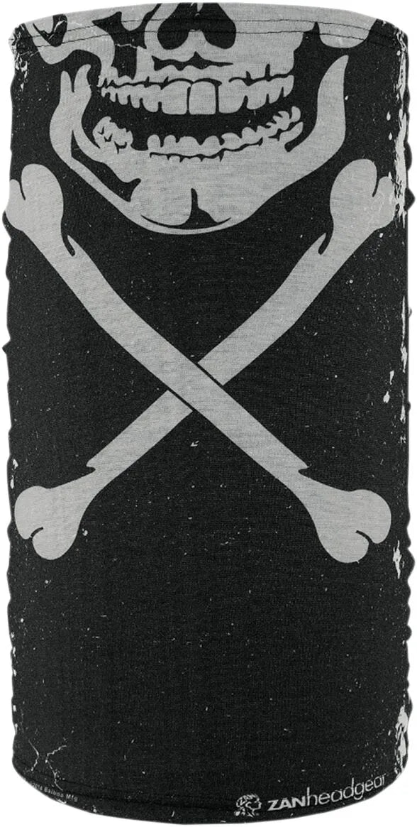 Zan Headgear Motley Tube Fleece Lined Skull Neck Tube