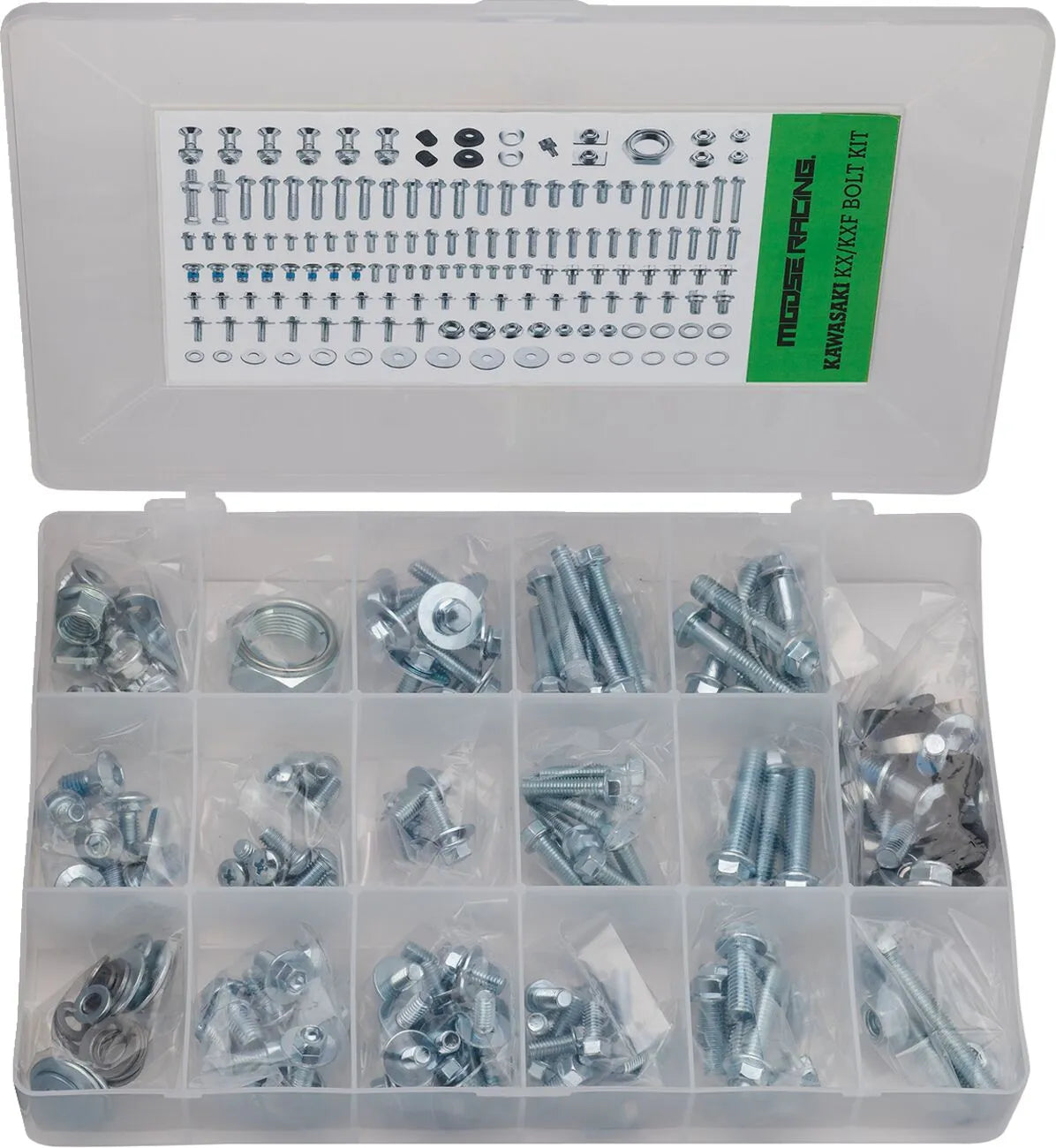 Moose Offroad Hard-Parts Bolt Kit for Kawasaki KX 250F KX 250