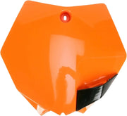 Ufo Front Number Plate For Ktm Orange