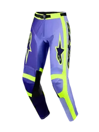 Alpinestars Racer Portl Pants - Purple/Yellow
