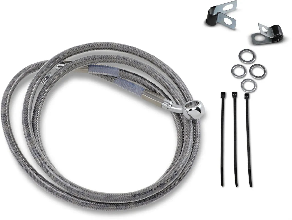 Drag Specialties Forlænget bremseslange kit Abs-modeller 55.25"