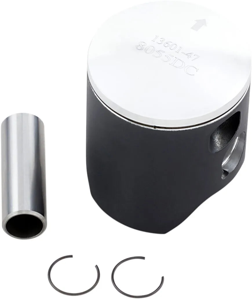 Wossner Piston Kit - 2-stroke, 54.01mm Bore