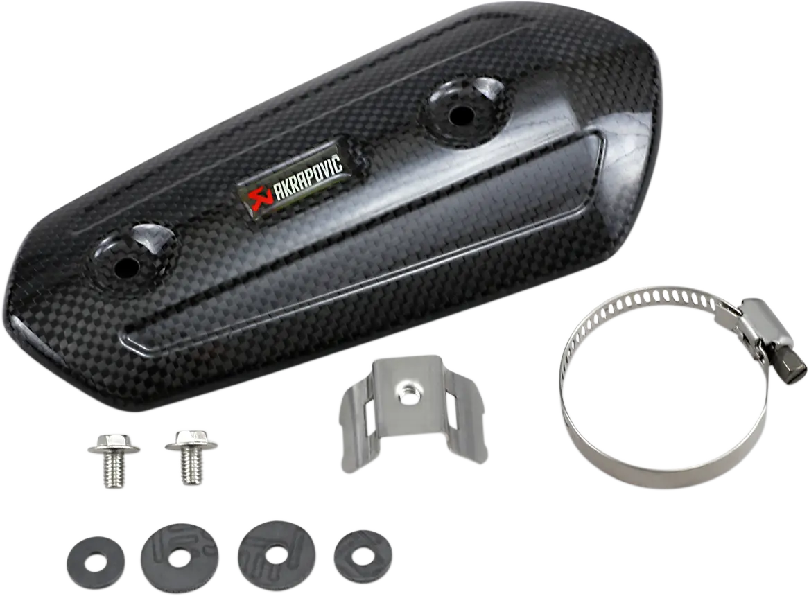 Akrapovic Varmebeskyttelse - Kulfiber