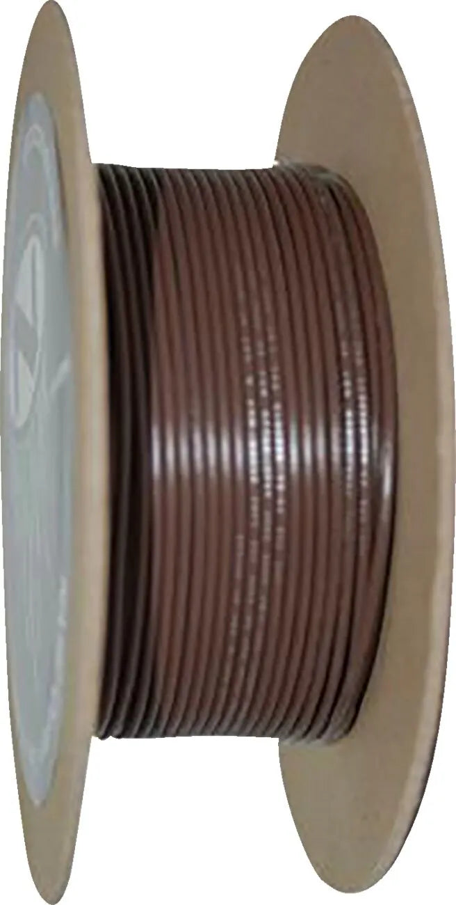 Namz Oem Color Wire Spool - 20 Awg Brown/black