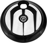 Performance Machine Fuel Door - Contrast Cut Aluminum